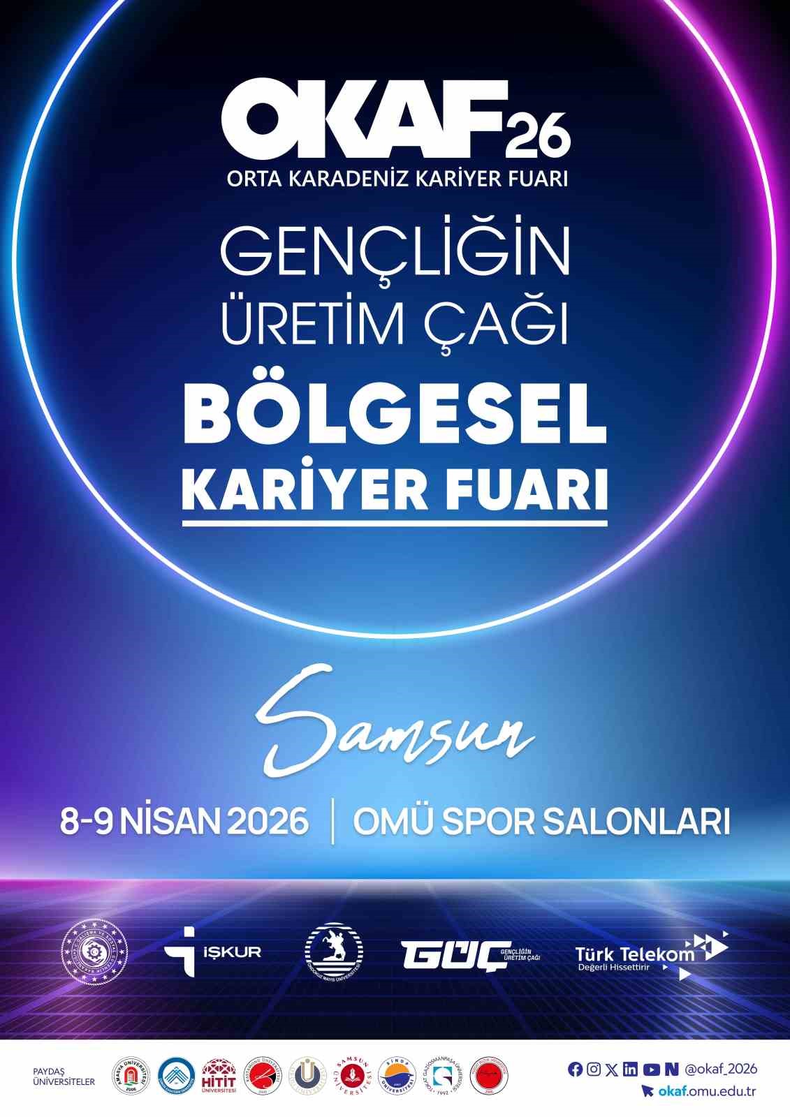 OKAF&rsquo;26 kapılarını Samsun&rsquo;da a&ccedil;acak
