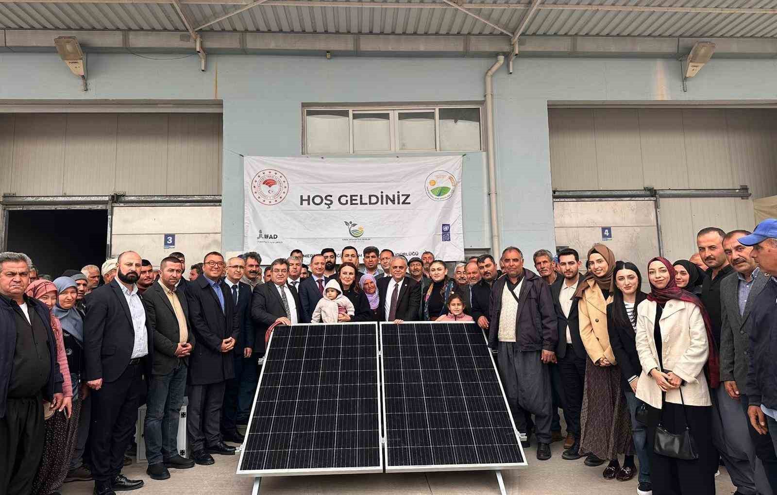 Mersin’de hayvancılığa güneş enerjili destek