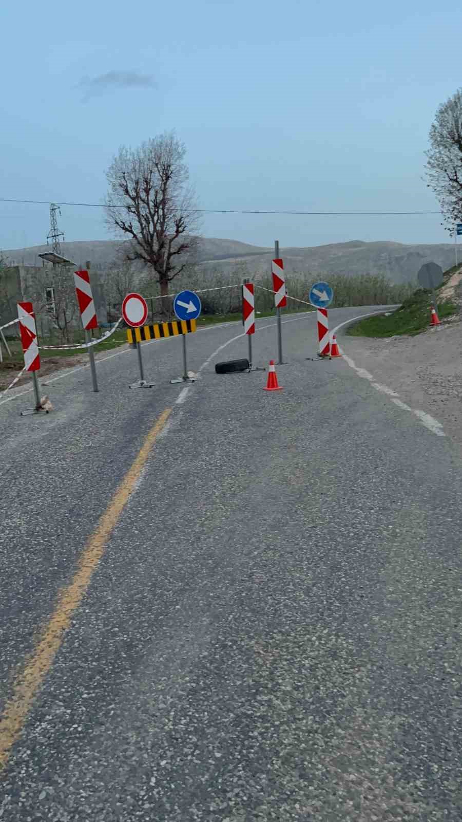 Sincik-Kahta Karayolu ulaşıma kapatıldı