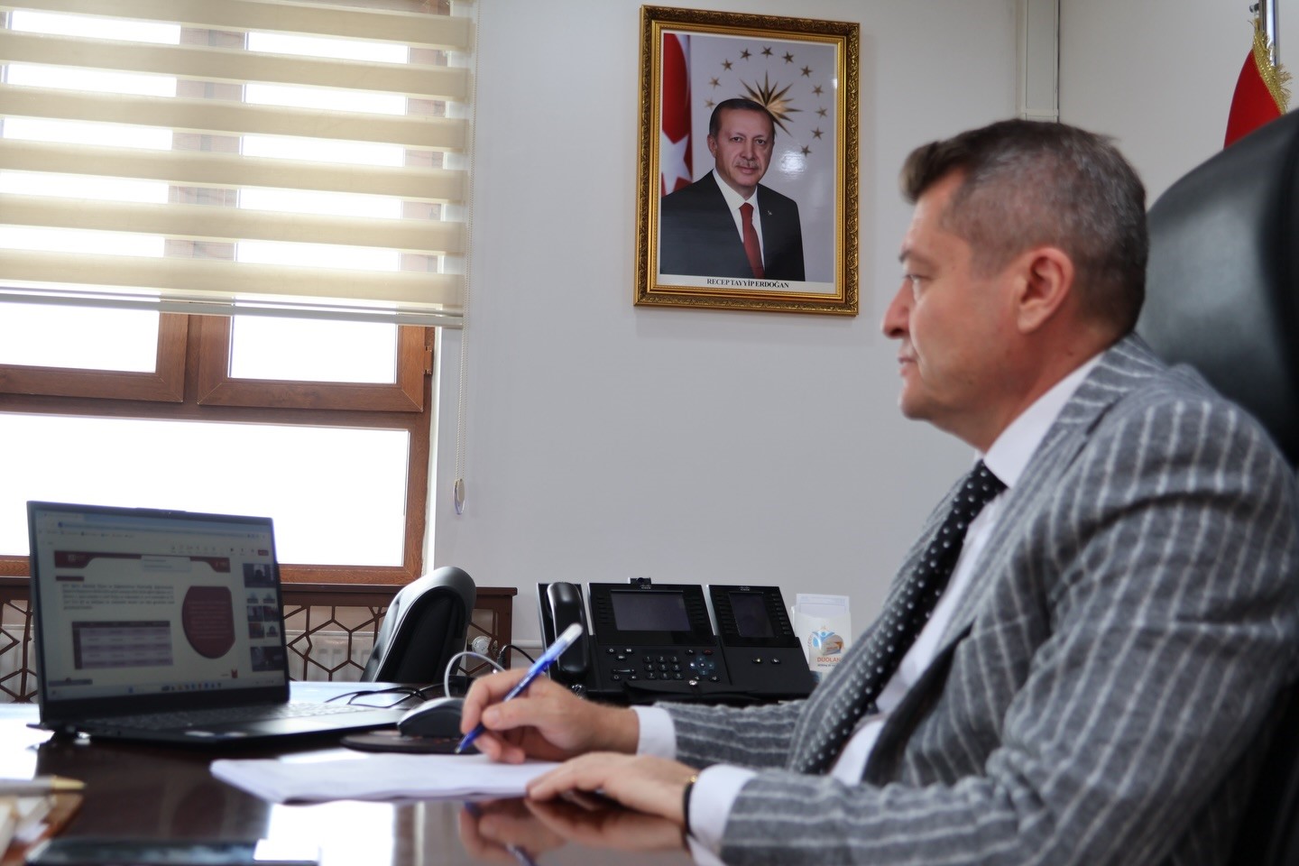 İl M&uuml;d&uuml;r&uuml; Şimşek ortak yazılı sınav toplantısına katıldı
