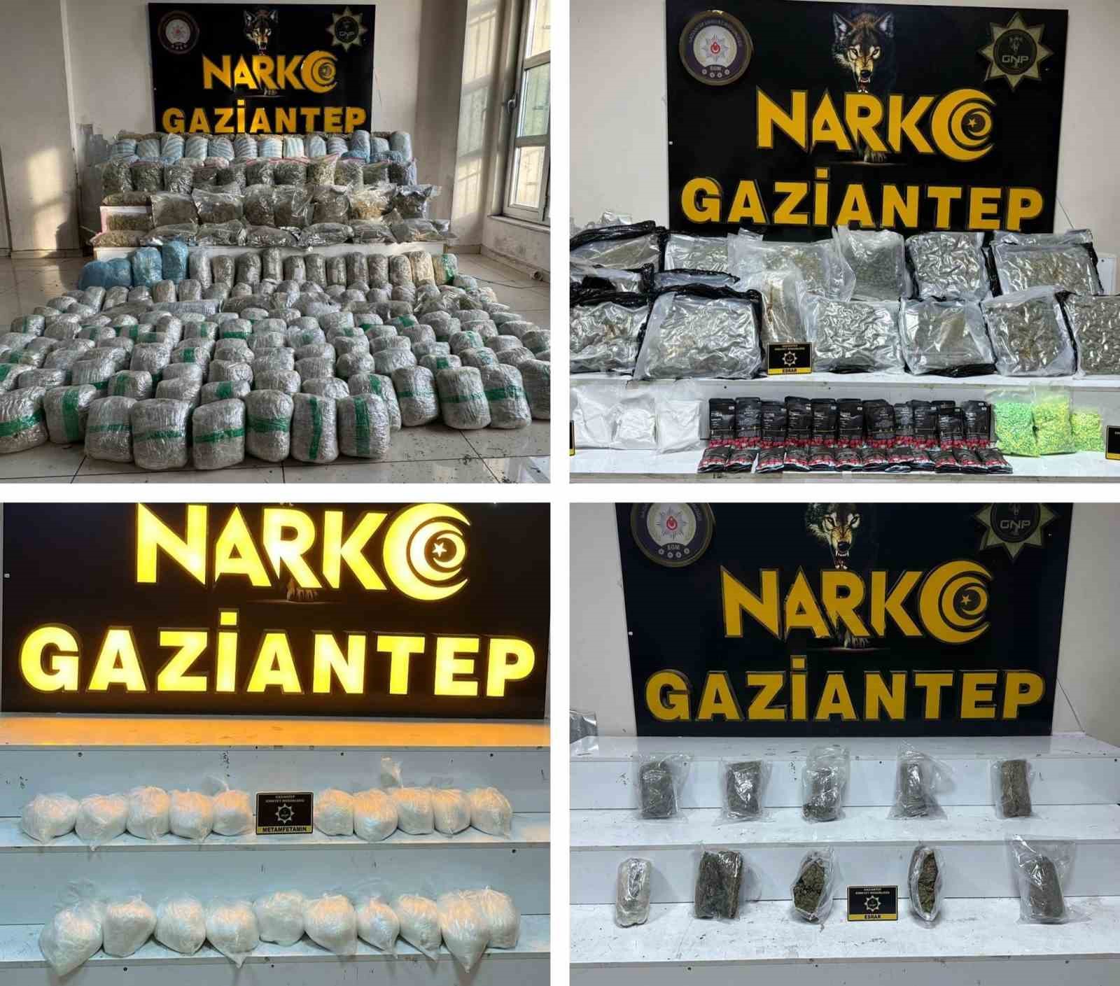 Gaziantep&rsquo;te uyuşturucu operasyonu: 470 tutuklama
