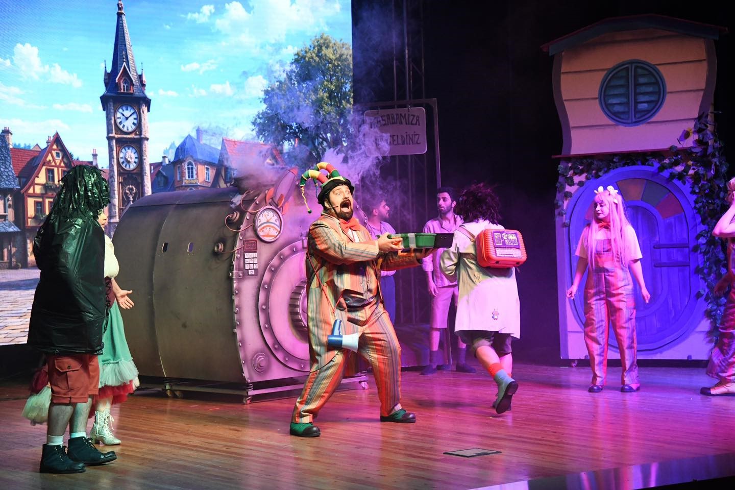 Minikler hem eğlendi hem &ouml;ğrendi
