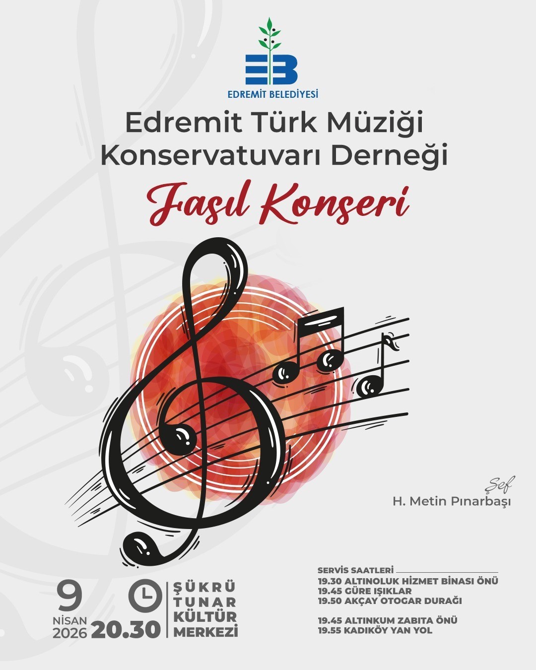 Edremit&rsquo;te T&uuml;rk Sanat M&uuml;ziği r&uuml;zgarı esecek
