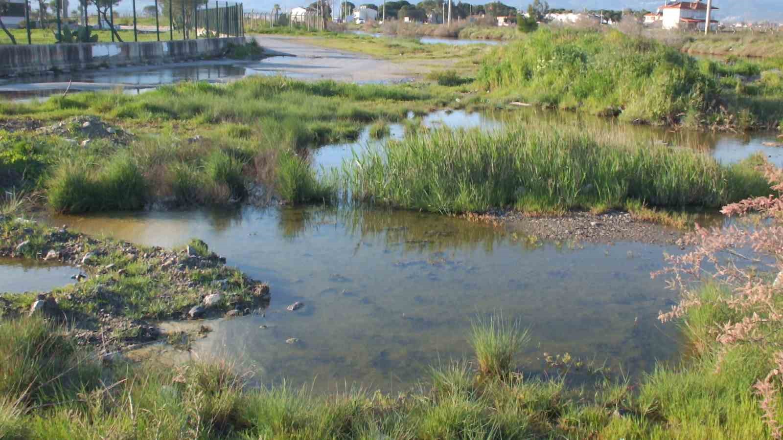 Balıkesir&rsquo;de sağanak nedeniyle arazileri sular bastı, r&ouml;garlar taştı
