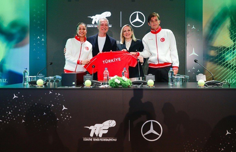 Mercedes-Benz Otomotiv, T&uuml;rkiye Tenis Federasyonu&rsquo;nun ana sponsoru oldu
