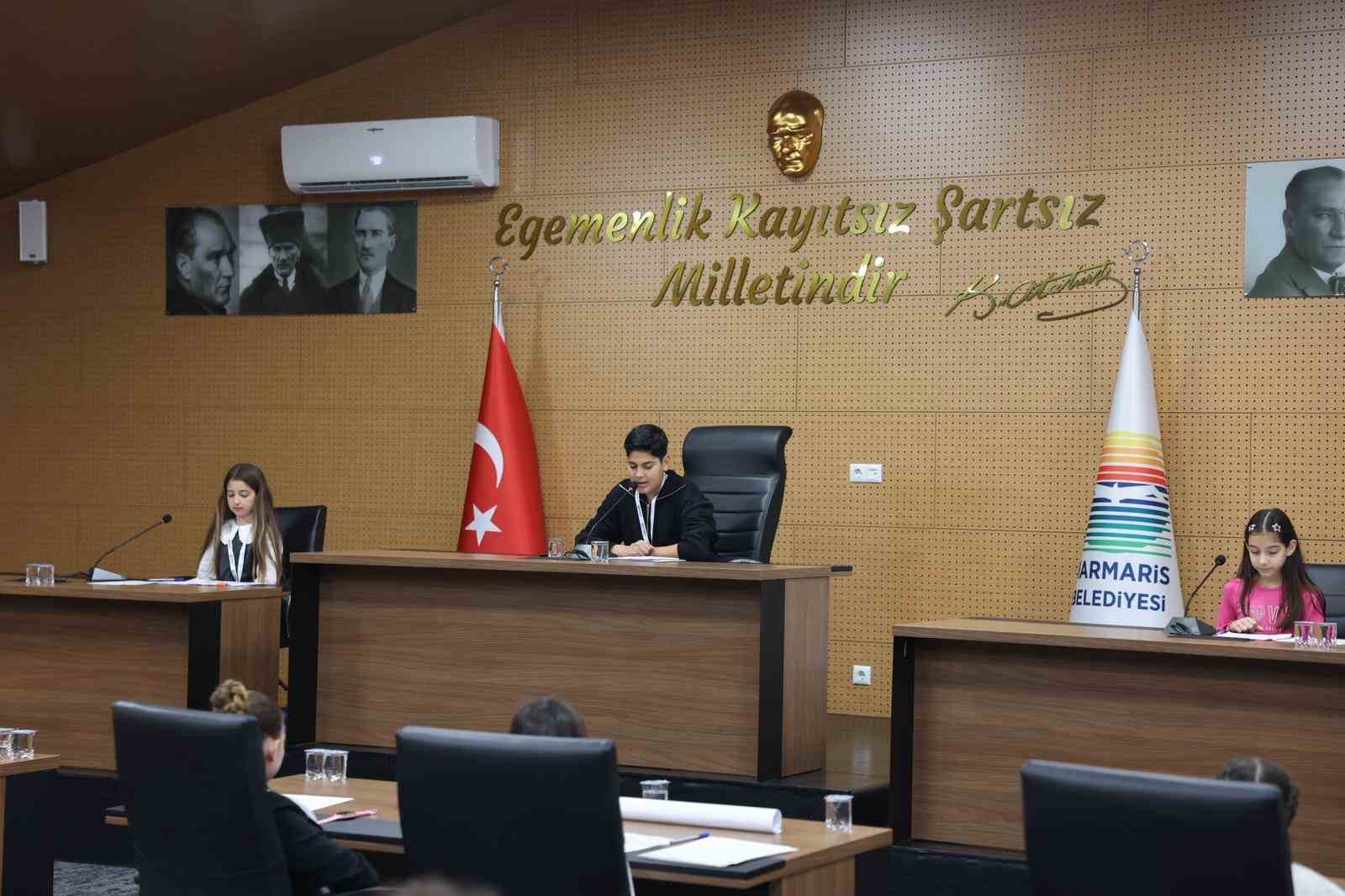 Çocukların hazırladığı projeler dikkat çekti