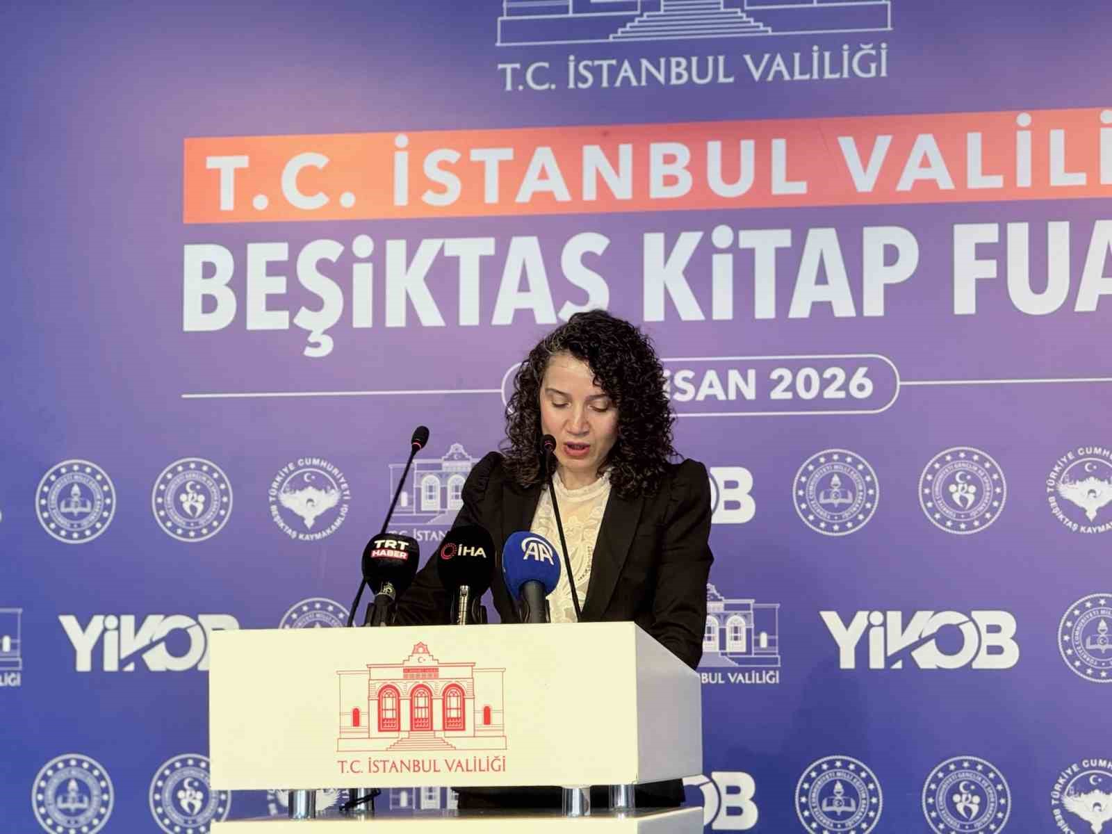 İstanbul Valiliği Beşiktaş Kitap Fuarı d&uuml;zenlenen t&ouml;renle a&ccedil;ıldı
