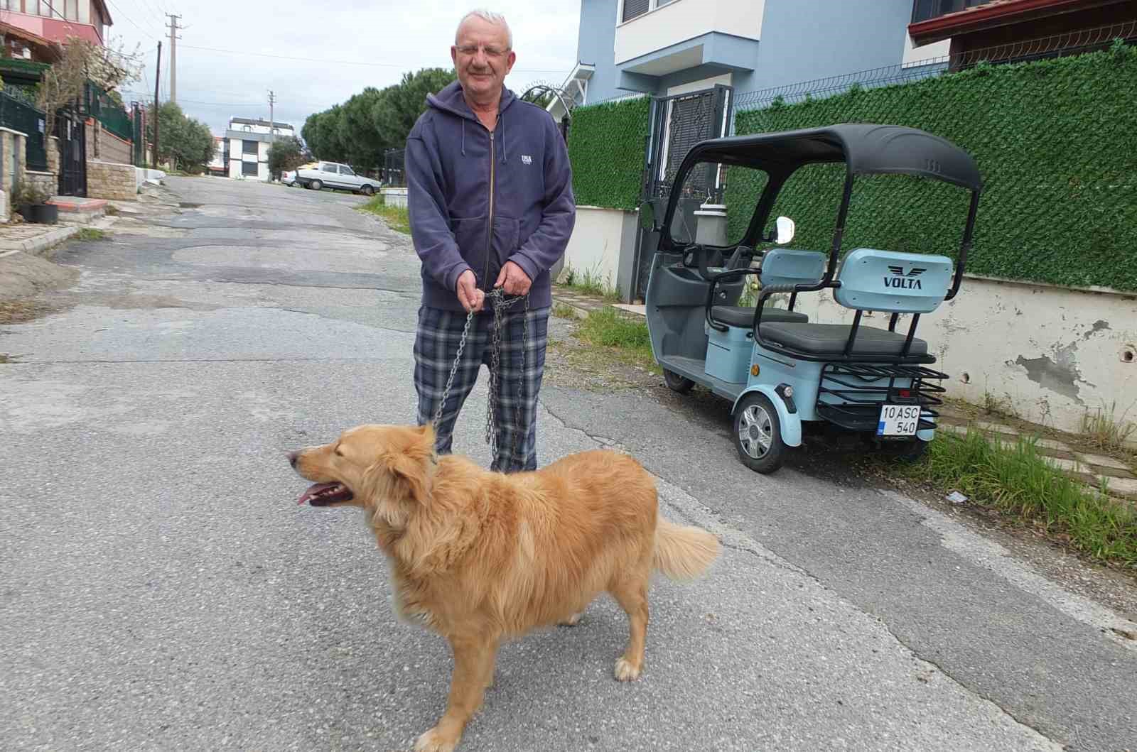 Burhaniyeli emlakçının hayvan sevgisi takdir topladı