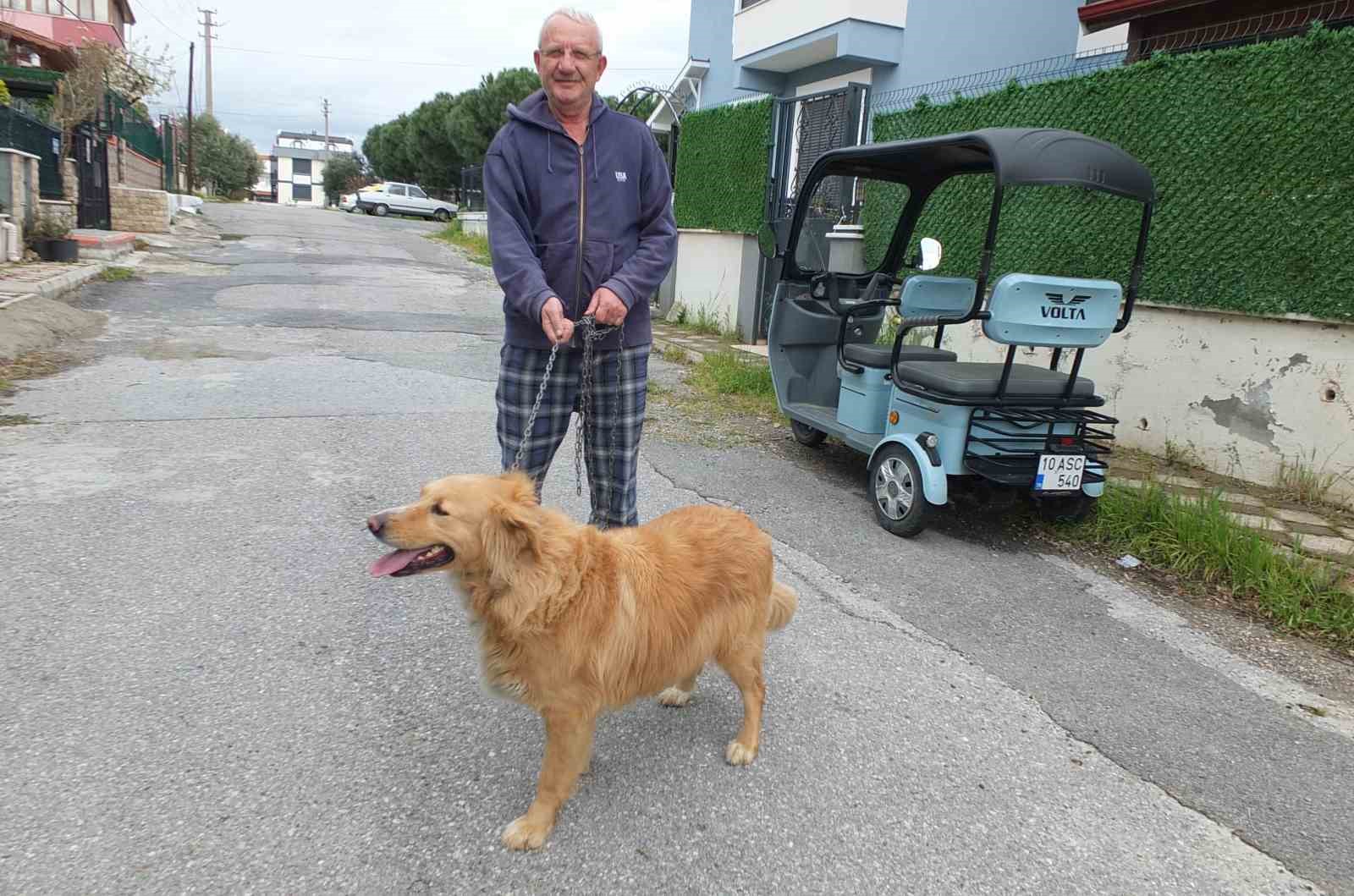 Burhaniyeli emlakçının hayvan sevgisi takdir topladı