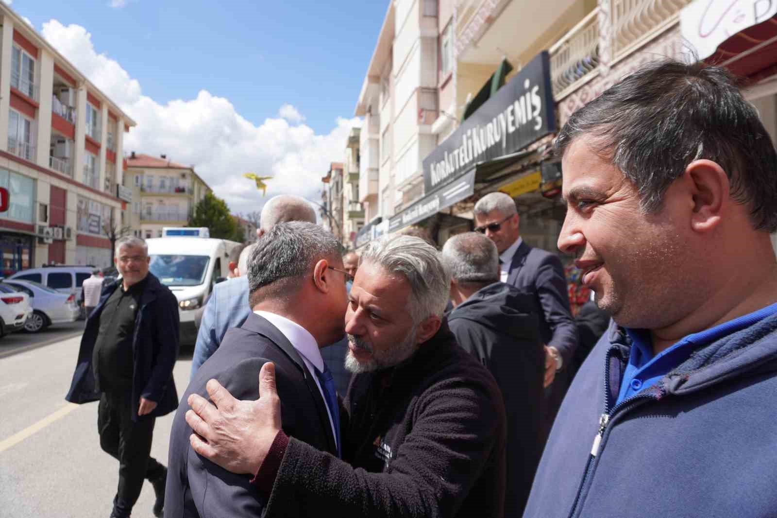 Alkan, başkanlık se&ccedil;imleri &ccedil;alışmalarına baba ocağından start verdi
