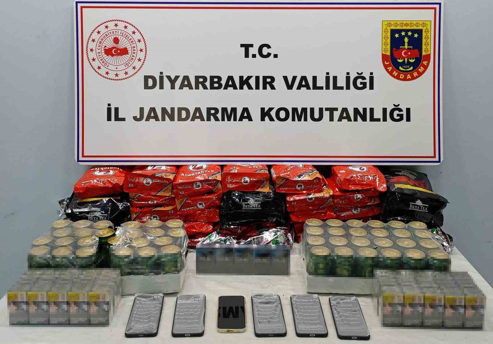 Diyarbakır’da kaçakçılık olaylarında 58 şüpheli hakkında işlem yapıldı
