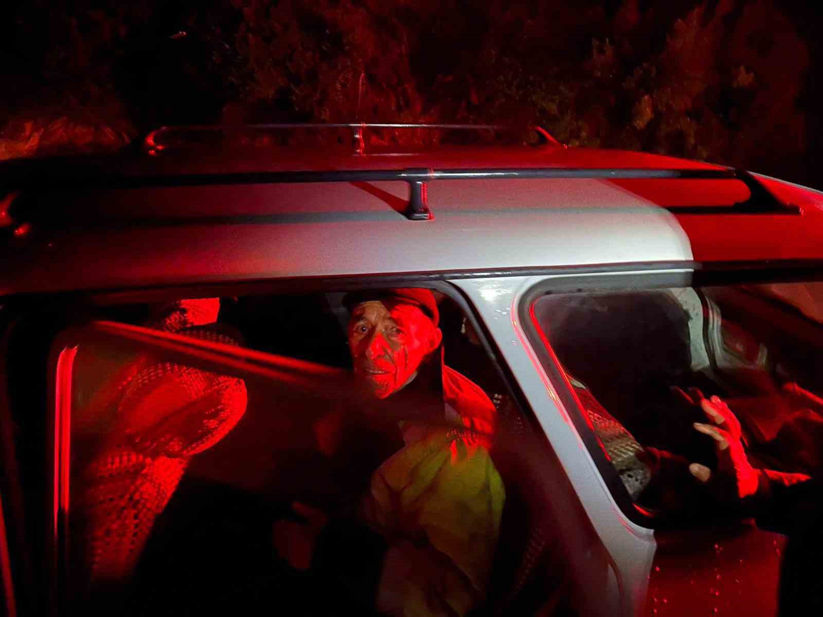 Mantar ararken kaybolan yaşlı adam için ekipler seferber oldu