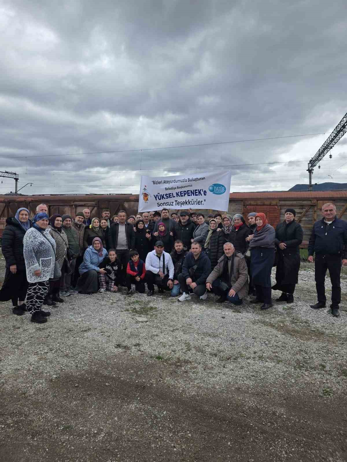 Honaz Belediyesinden Ahıska T&uuml;rklerine anlamlı yolculuk
