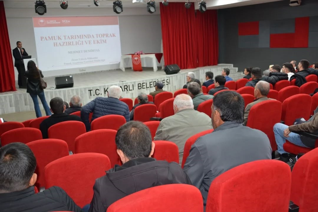 Aydın&rsquo;da pamukta eğitim seferberliği başladı
