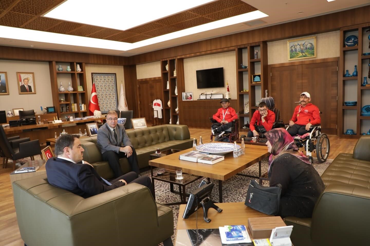 Vali Musa Işın’dan başarılı Boccia sporcularına tebrik