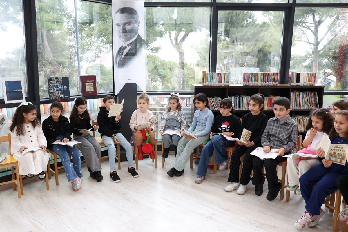 Kütüphane haftası atölye ve söyleşilerle kutlandı