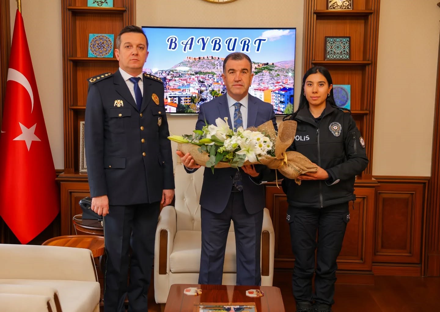 Bayburt&rsquo;ta Polis Haftası ziyareti
