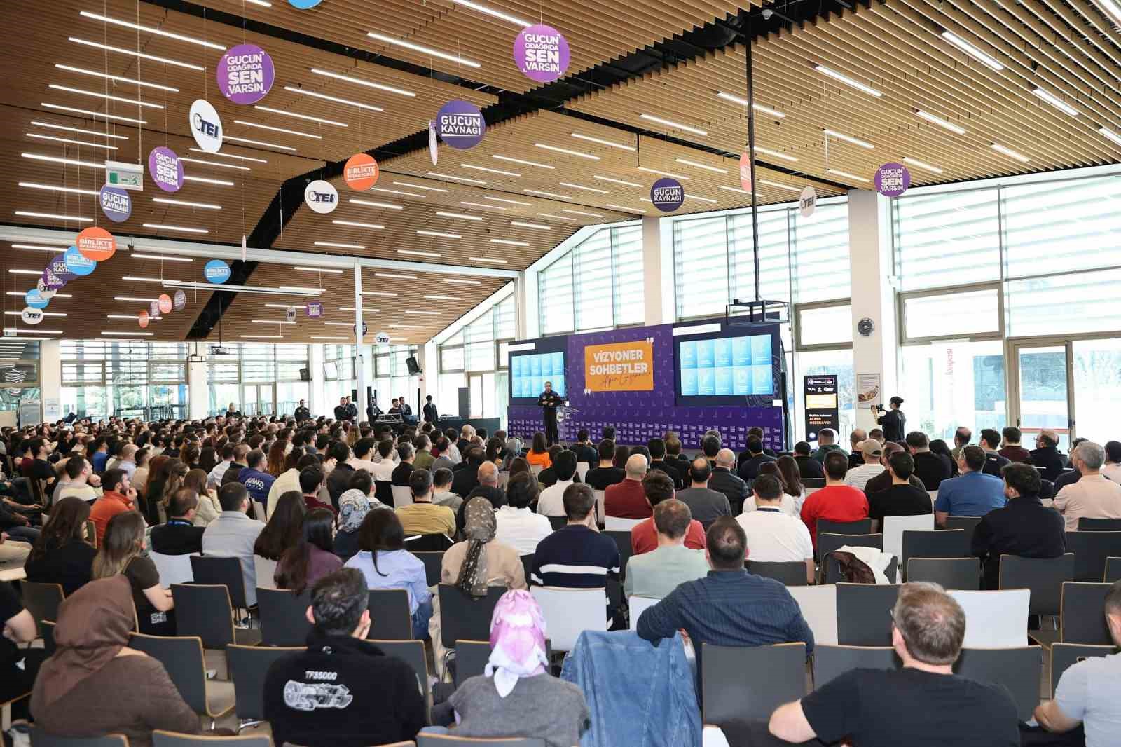 TEI, Vizyoner Sohbetler&rsquo;de ilk T&uuml;rk astronot Alper Gezeravcı&rsquo;yı ağırladı
