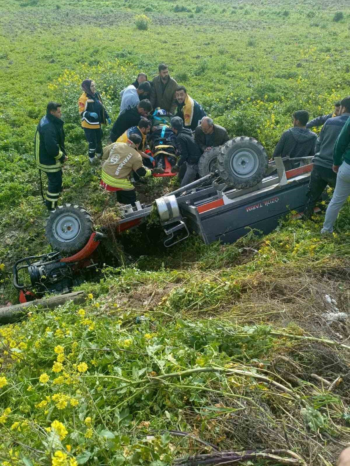 Takla atan patpatın s&uuml;r&uuml;c&uuml;s&uuml; yaralandı
