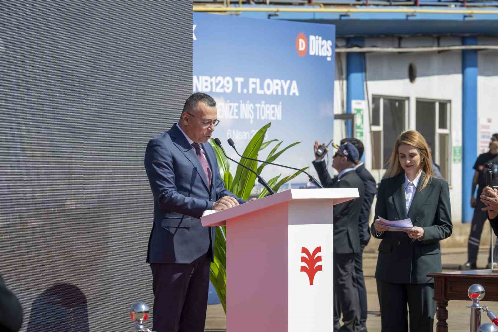 RMK Marine, Ditaş Denizcilik i&ccedil;in inşa ettiği T. Florya&rsquo;yı denize indirdi
