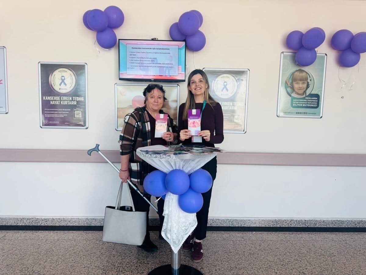 Babaeski Devlet Hastanesi&rsquo;nde Kanser Haftası farkındalığı
