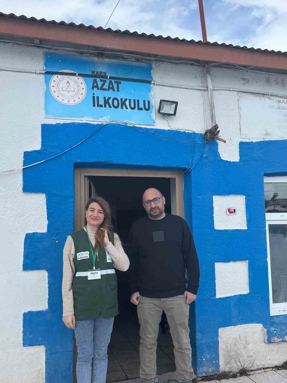 Kars&rsquo;ta Yeşilay&rsquo;dan miniklere sağlıklı yaşam eğitimi
