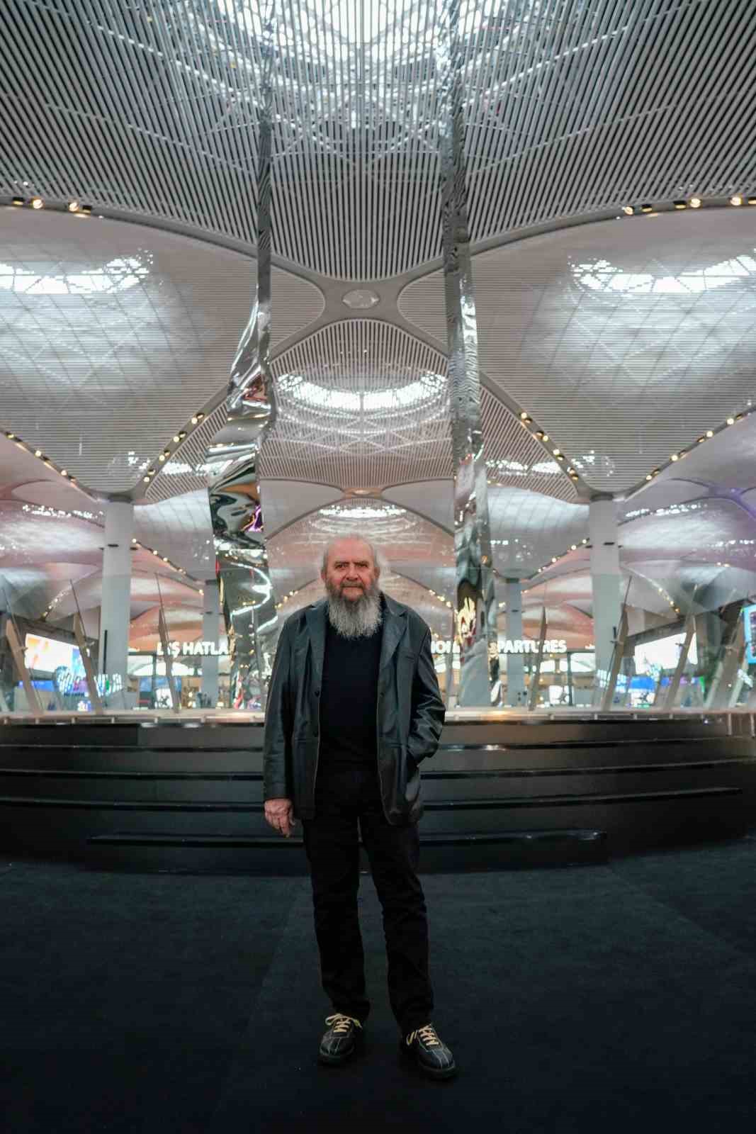 İGA İstanbul Havalimanı dev sanat eseri ile buluştu