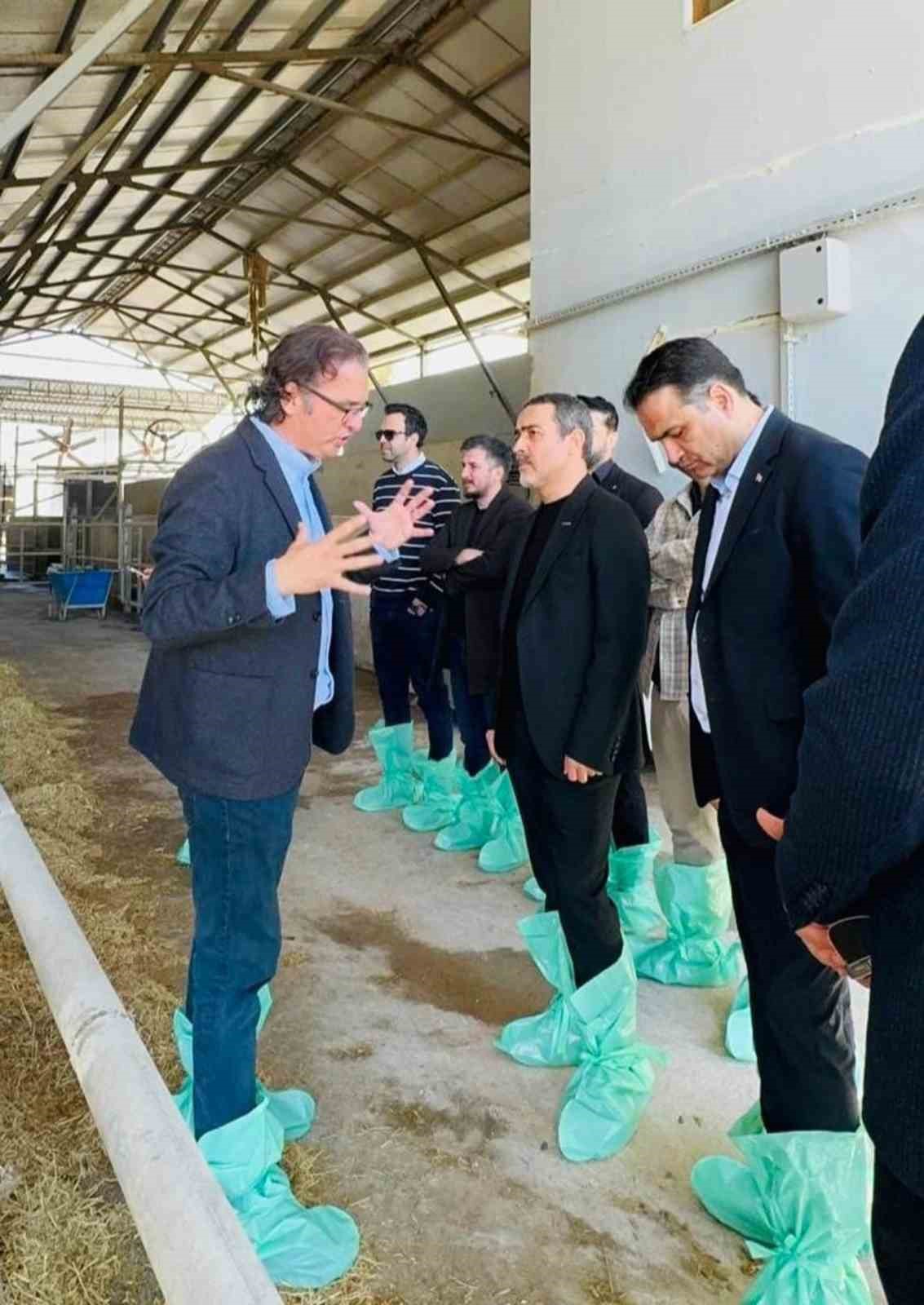 MÜSİAD Muğla Şube Başkanı Aykaç’tan örnek çiftliğe ziyaret