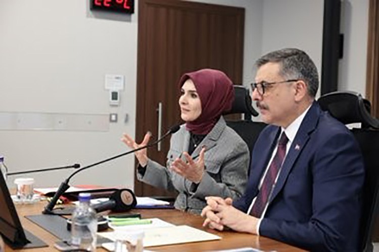 Bakan G&ouml;ktaş ve Bakan &Ccedil;ift&ccedil;i, 81 ilin valisi ile &ccedil;evrimi&ccedil;i toplantı yaptı
