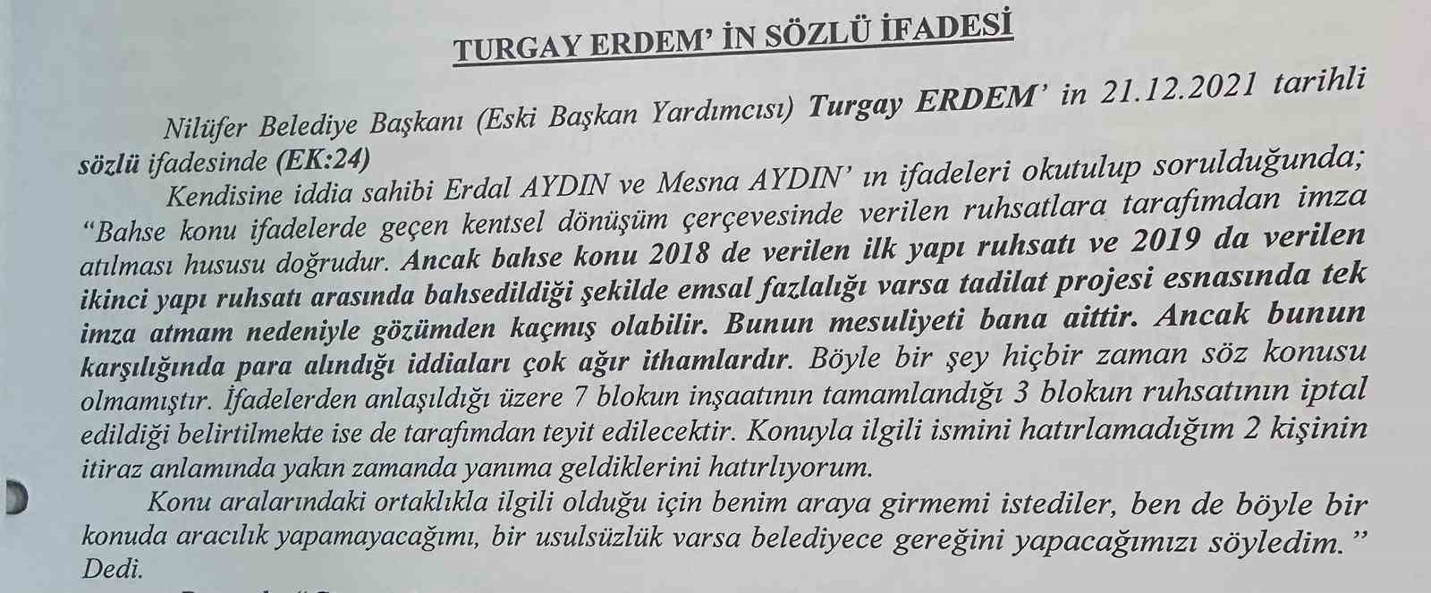 Başkan Bozbey ilk iş olarak yardımcısını sattı