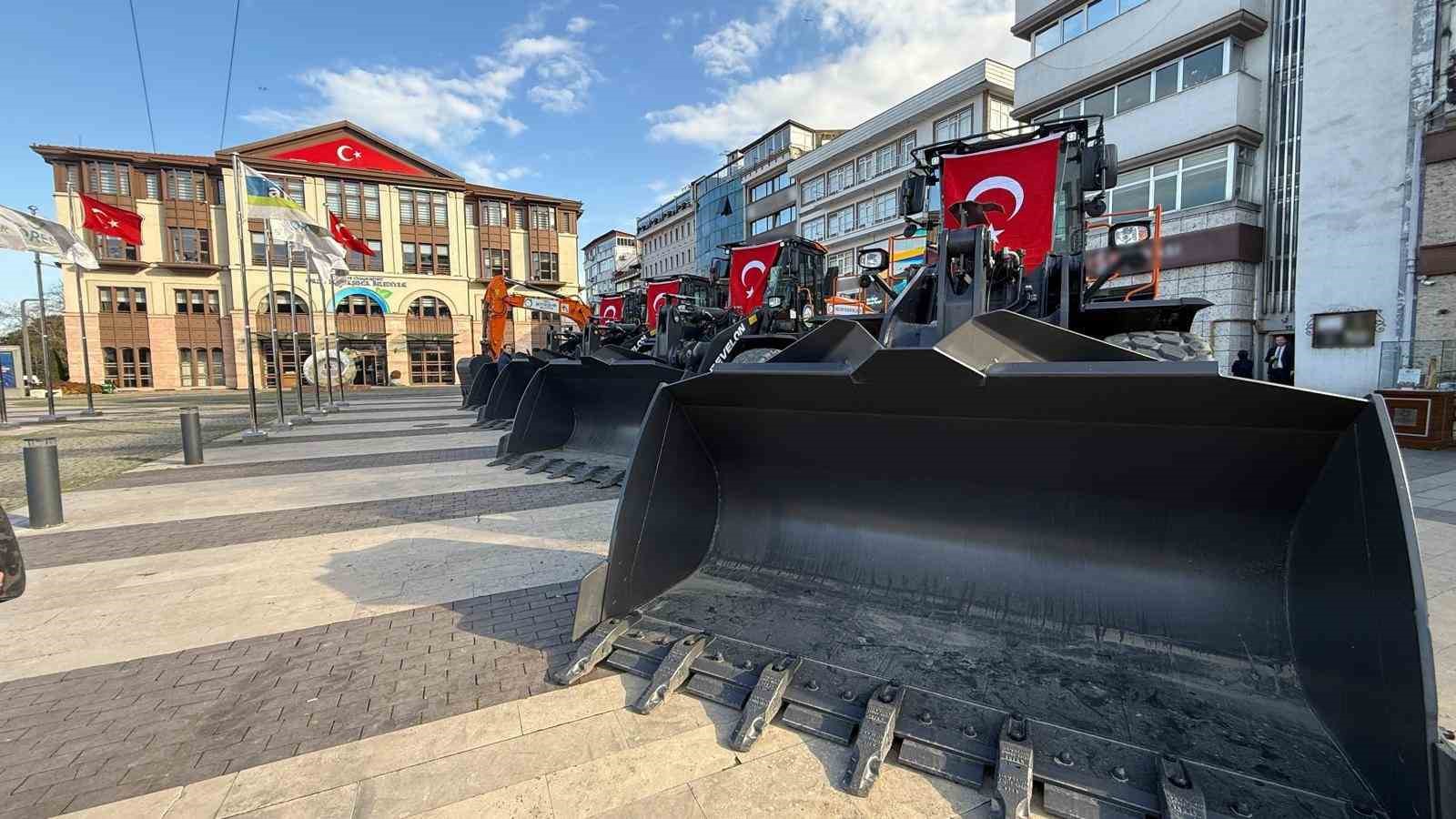 OBB, araç filosuna 5 yeni iş makinesi eklendi