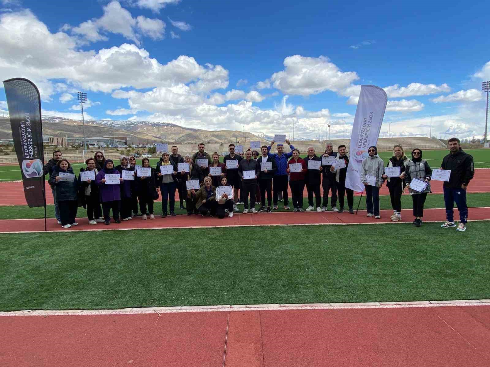 Erzincan’da "Koşabiliyorken Koş" etkinliği düzenlendi