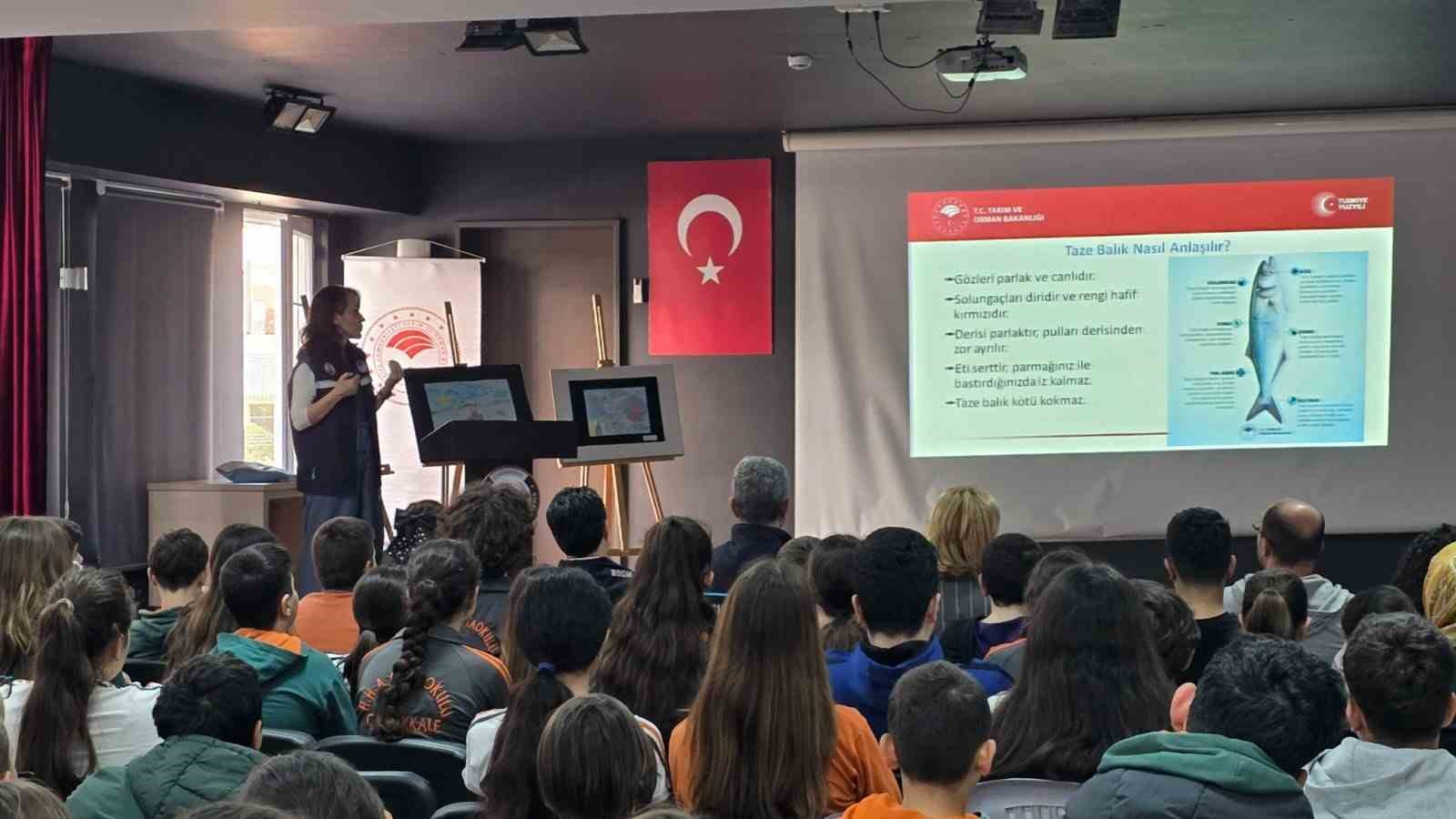 &Ccedil;anakkale&rsquo;de okullarda su &uuml;r&uuml;nleri ve sağlıklı beslenme eğitimi
