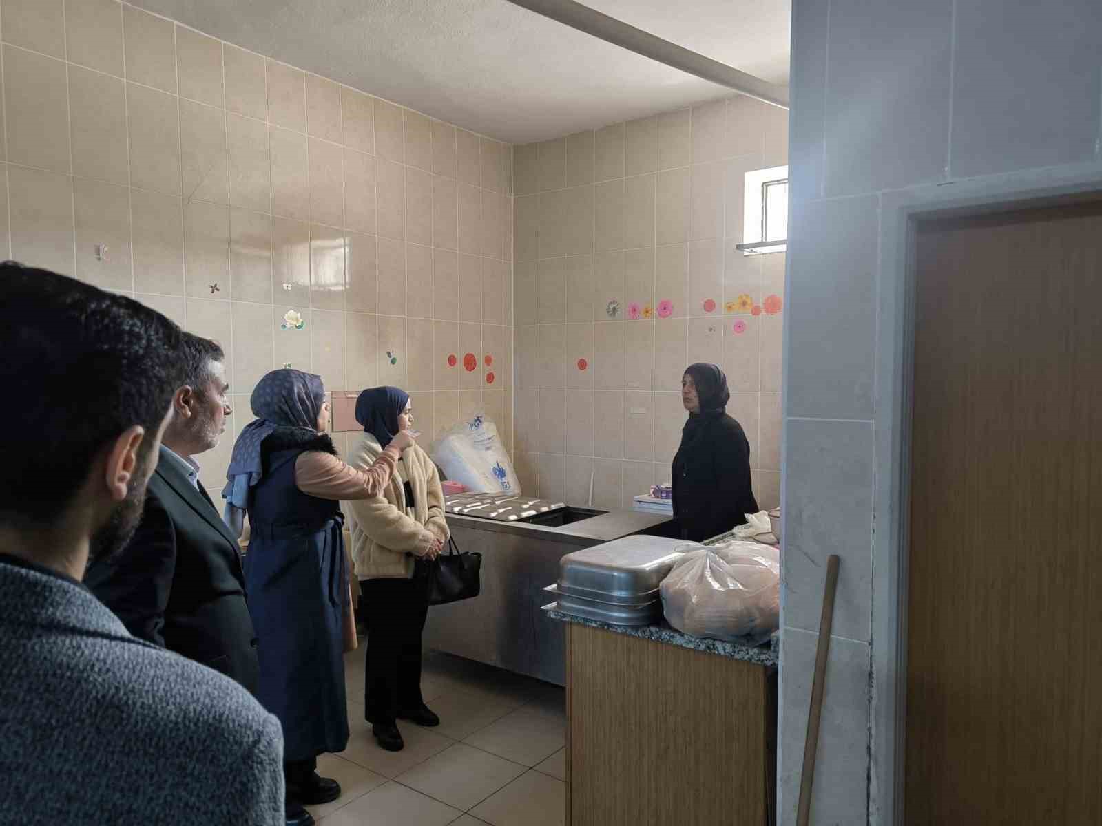 Çermik’te okul kantinleri denetlendi