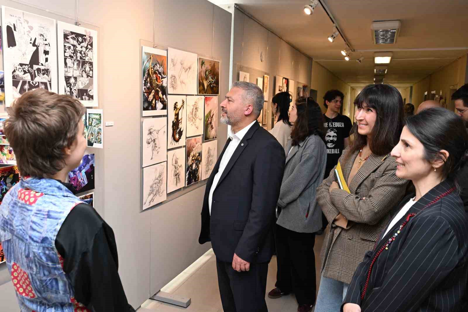 Güzel Sanatlar Fakültesi’nde üç sergi tek buluşma