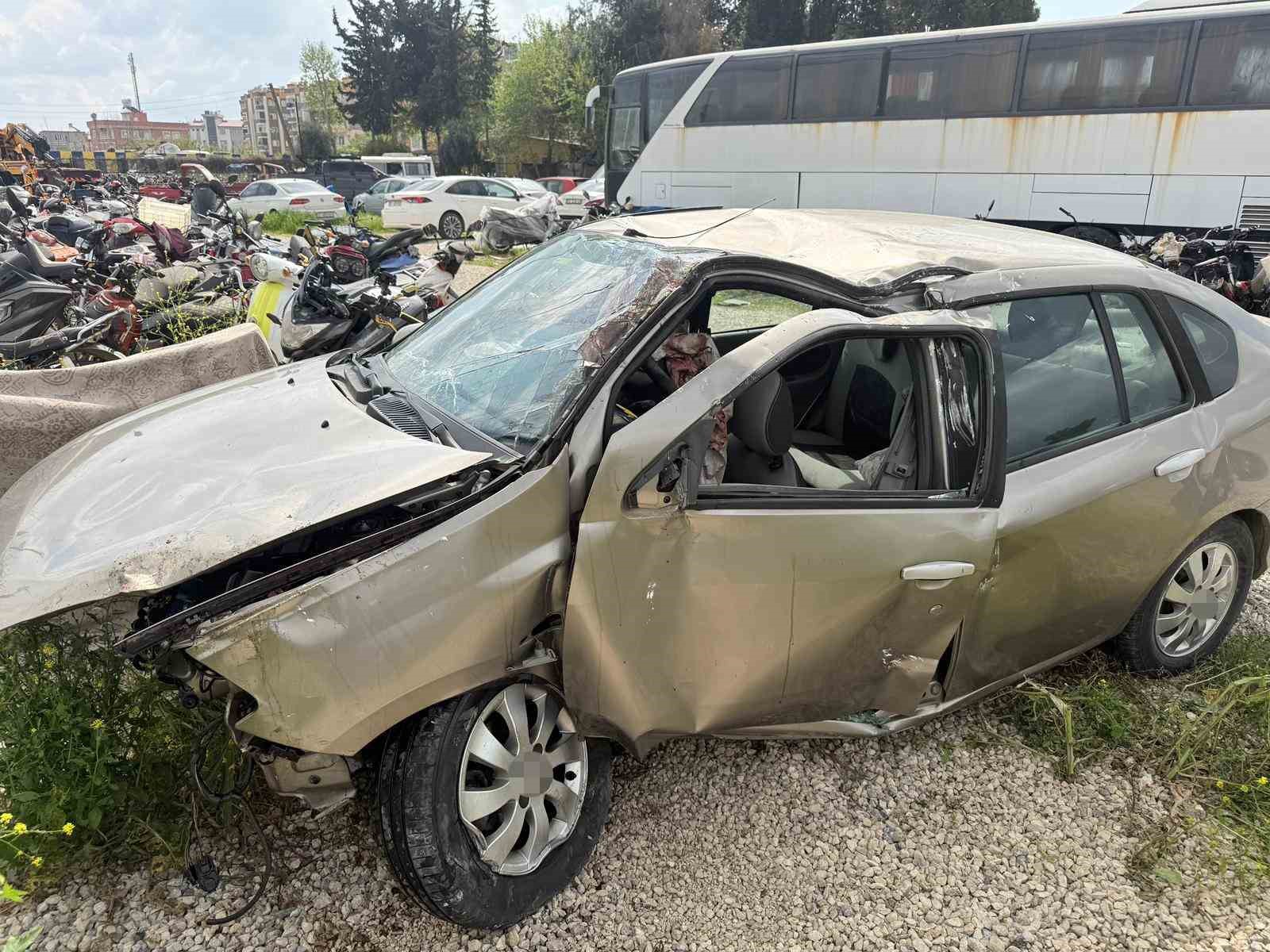 Tarsus’ta feci kaza: 2 ölü, 2 yaralı