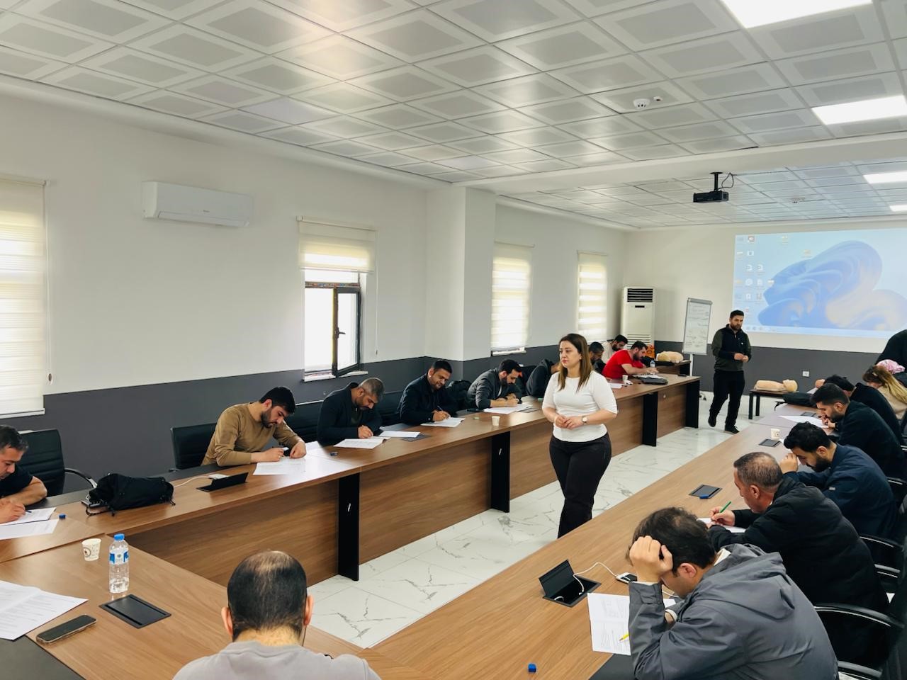 Adıyaman Havalimanı personeline ilk yardım eğitimi verildi