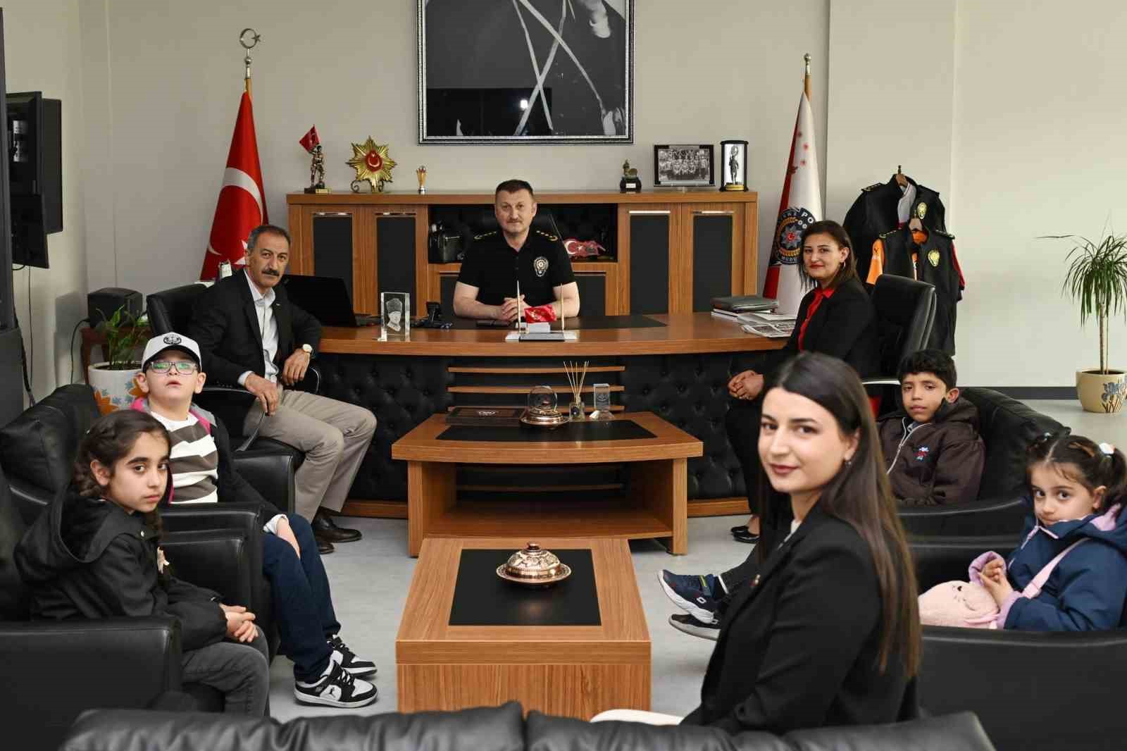 Erzincan Emniyeti’nde Polis Haftası’na özel buluşma