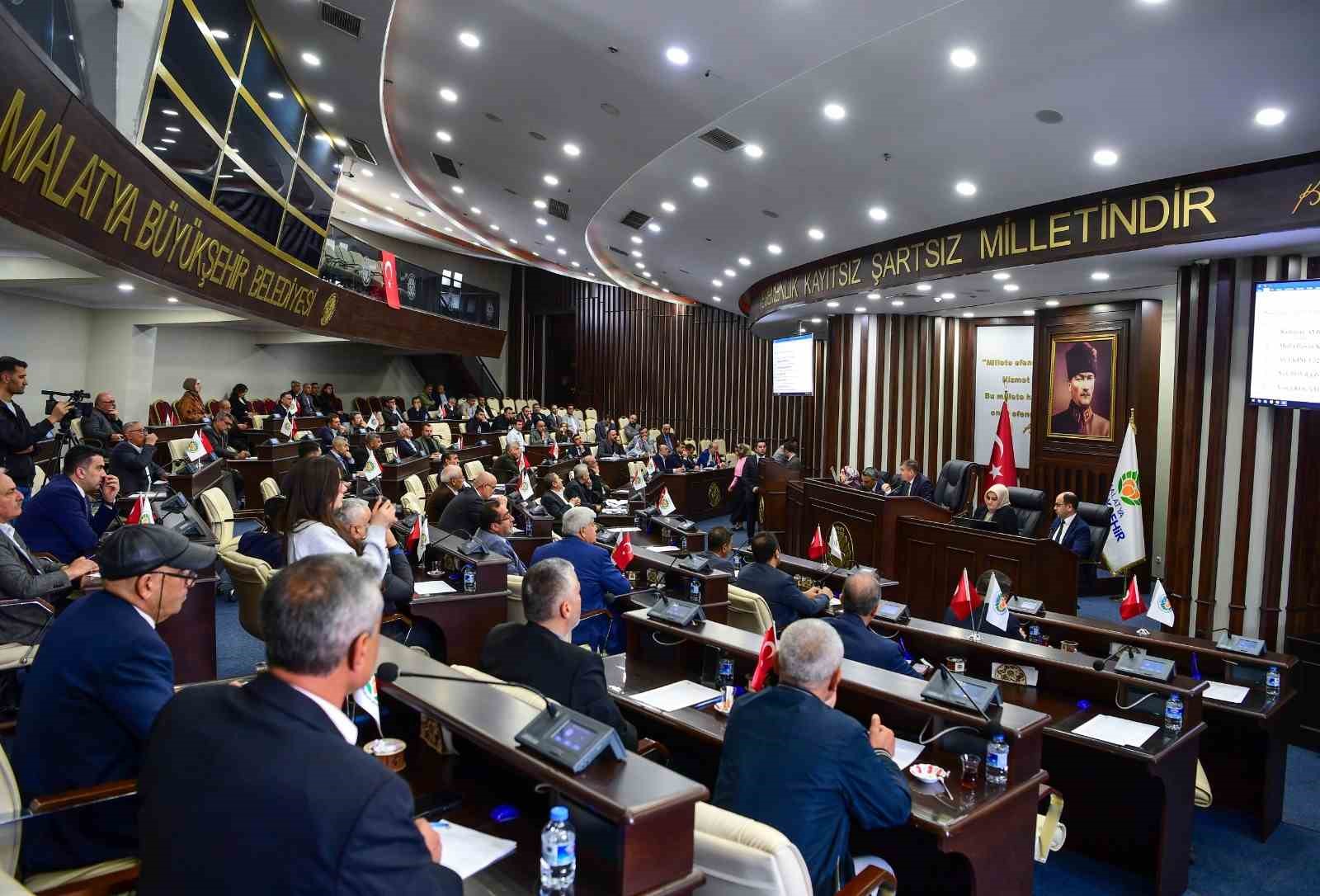 Malatya&rsquo;da nisan ayı meclis toplantısı yapıldı
