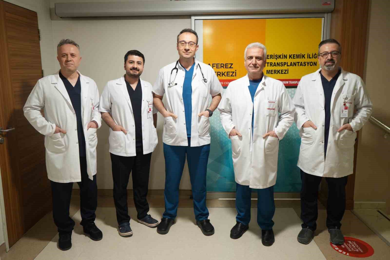 Medical Point Gaziantep Hastanesi 1 yılda 200’üncü kemik iliği nakline ulaştı