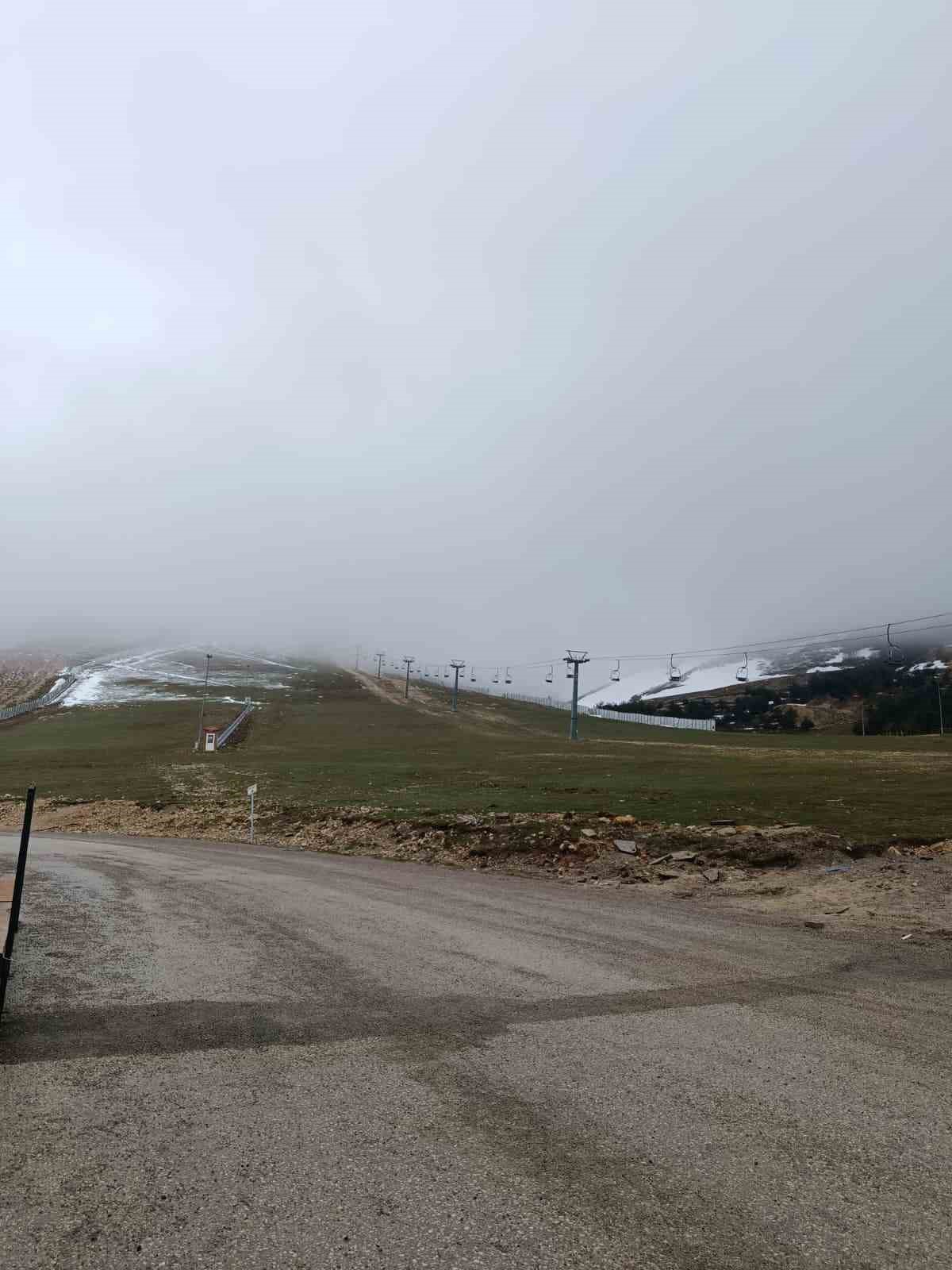 Ladik Akdağ’da nisan karı sürprizi