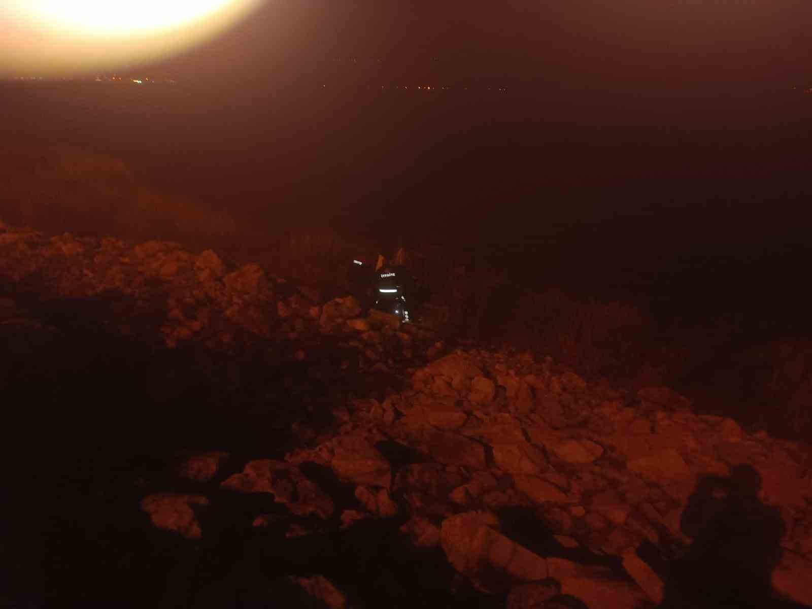 Kontrolden çıkan otomobil göl kenarına uçtu: 1 yaralı