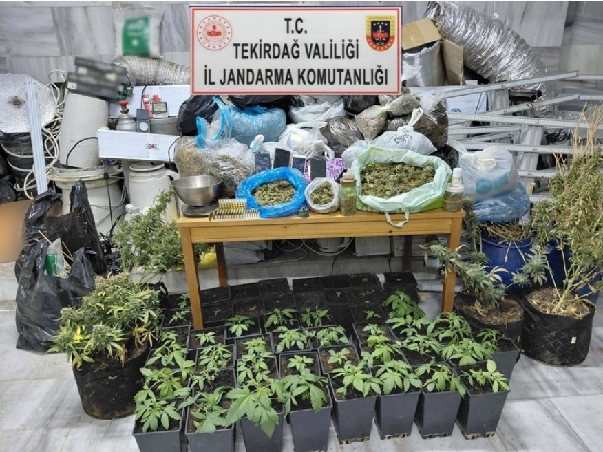 Tekirdağ’da uyuşturucu operasyonu: 1 tutuklama