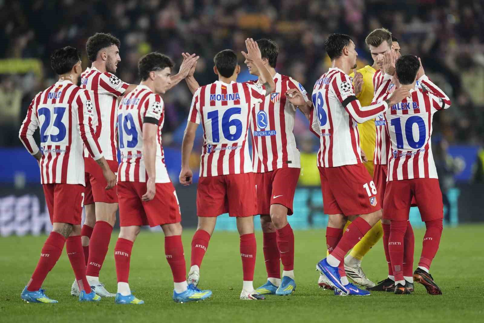 UEFA Şampiyonlar Ligi: Barcelona: 0 - Atletico Madrid: 2
