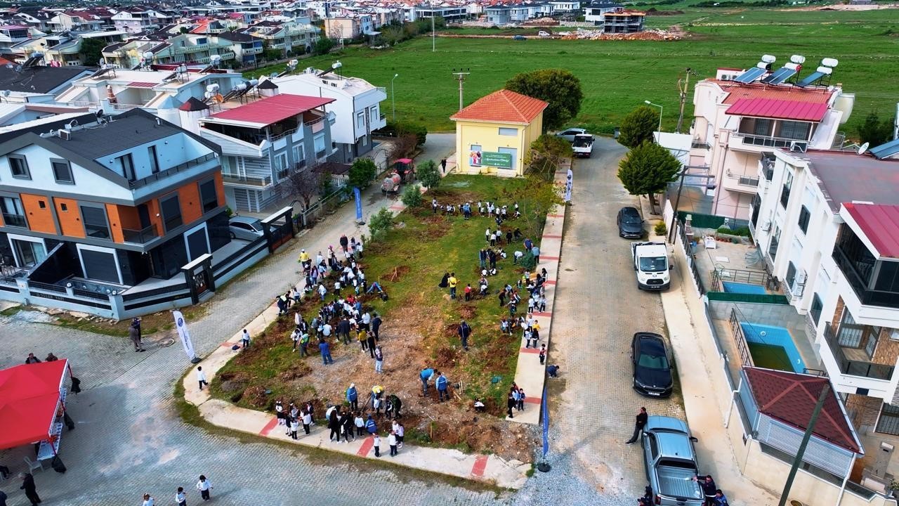 Didim’de fidanlar toprakla buluştu