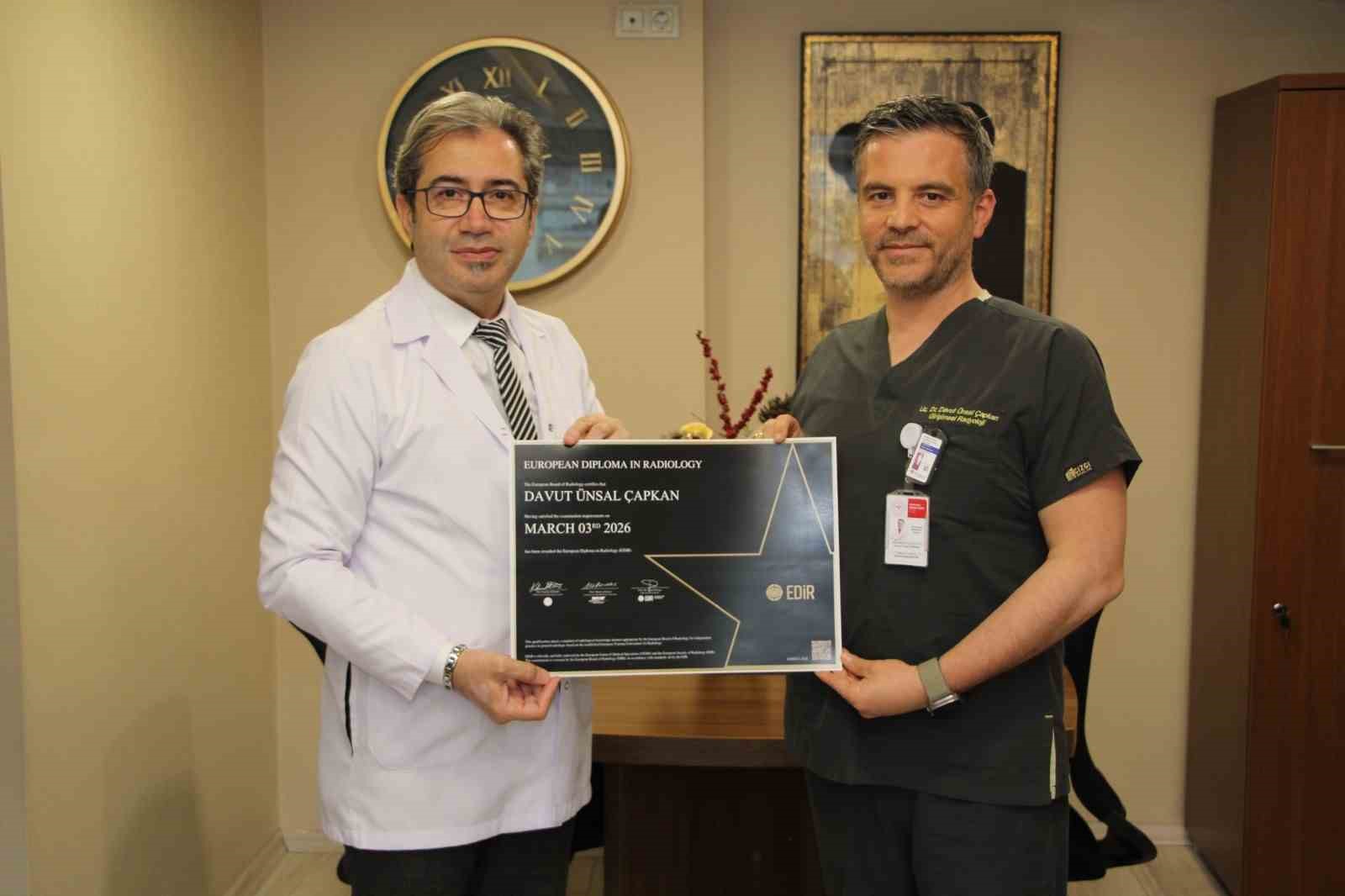 Medical Point Gaziantep Hastanesi radyoloji uzmanından uluslararası başarı