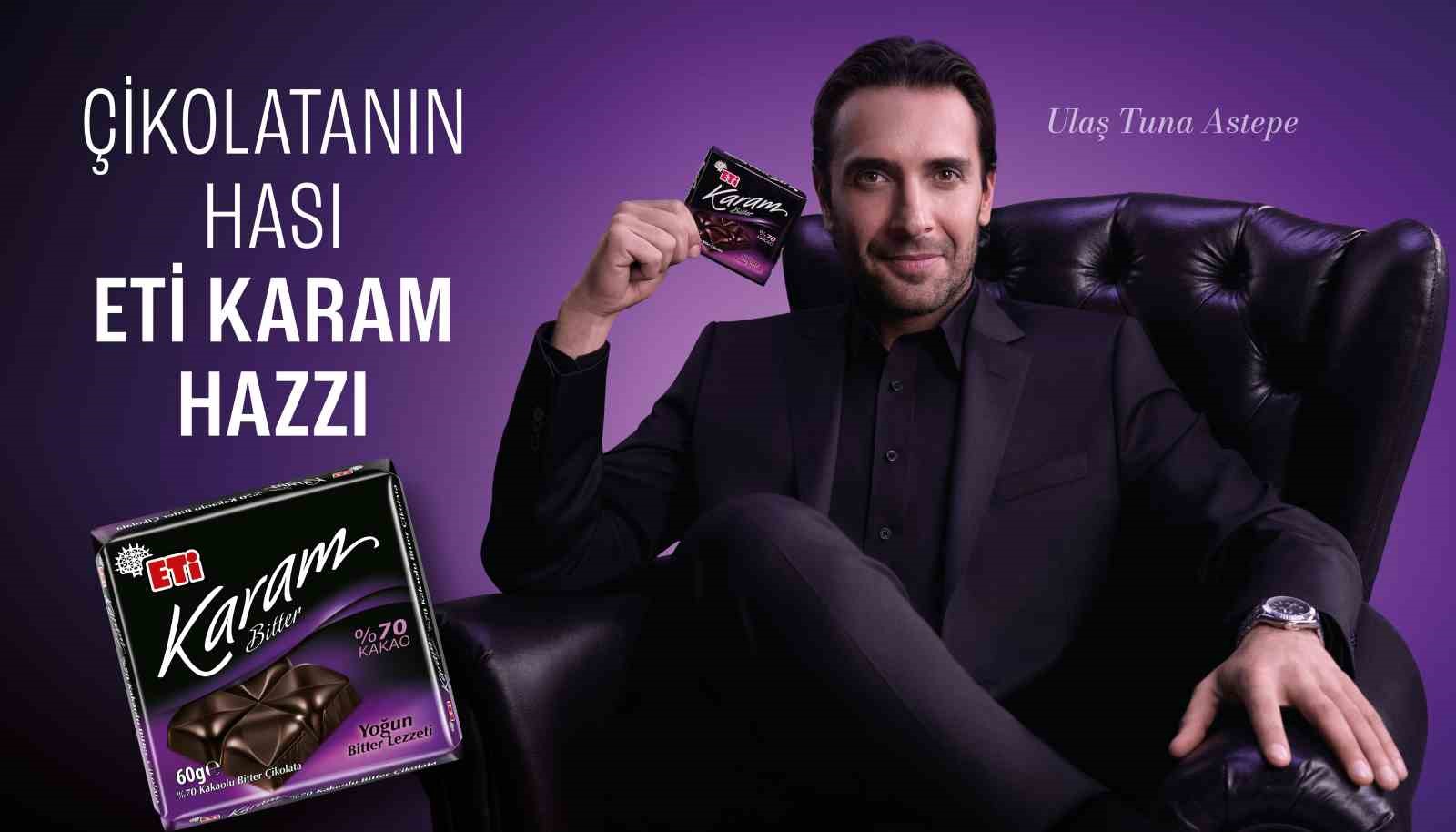 Eti Karam’ın yeni reklam yüzü Ulaş Tuna Astepe oldu