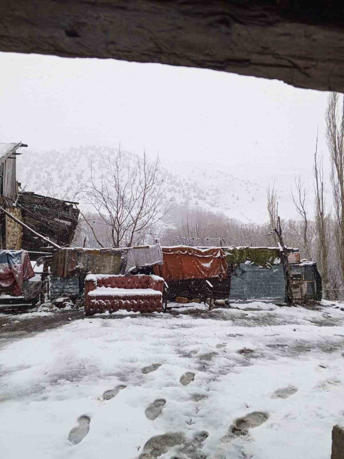 Sivas&rsquo;a kış geri d&ouml;nd&uuml;
