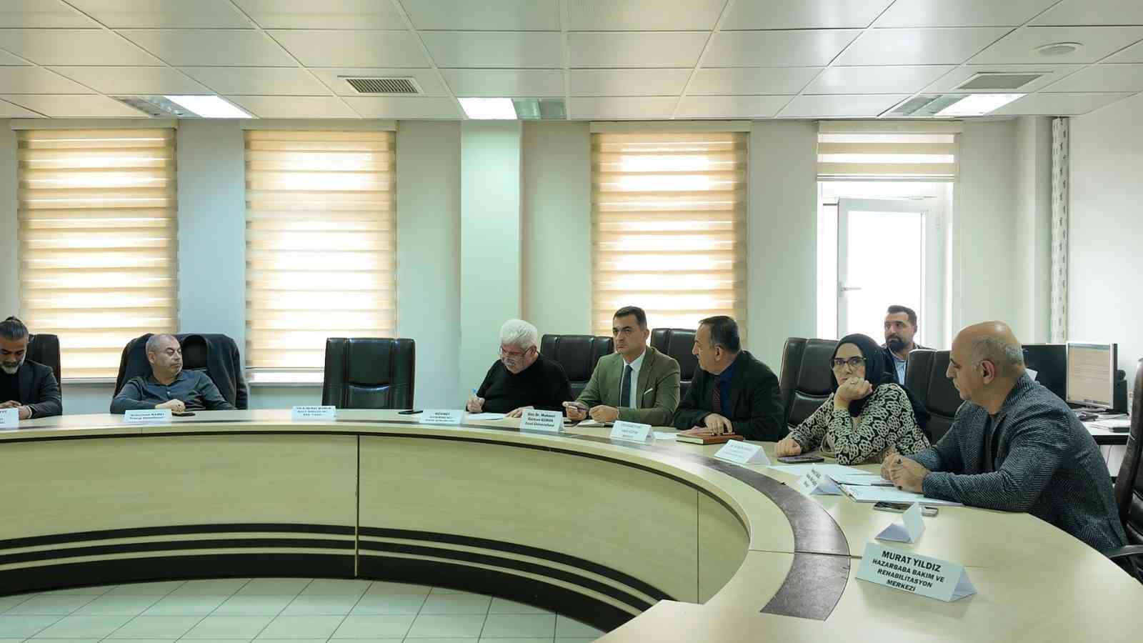 Elazığ’da TRSM çalışmaları ele alındı