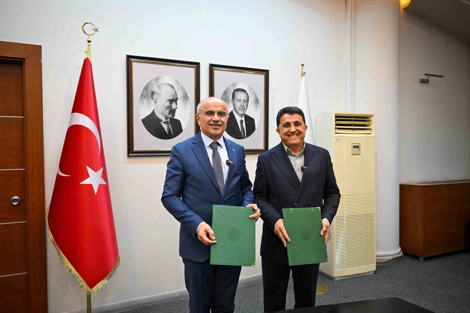 Yazıhan&rsquo;a yapılacak tesis ve taziye evi i&ccedil;in protokol imzalandı
